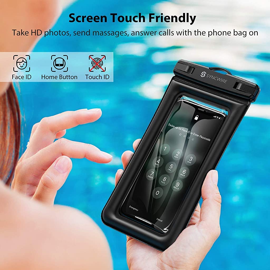 ZORBES® Waterproof Phone Case with Lanyard for Universal Phone Pouch 7.2'' for iPhone 13 Pro Max 13 Mini 12 11 Pro Max Xs Max XR X 8 7 6S,