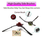 Verilux Replacement Accessories for Ecovacs Deebot N10 OZMO T8 T9 Pro AIVI | 2 pcs set with main brush side brushes filters and mop pads