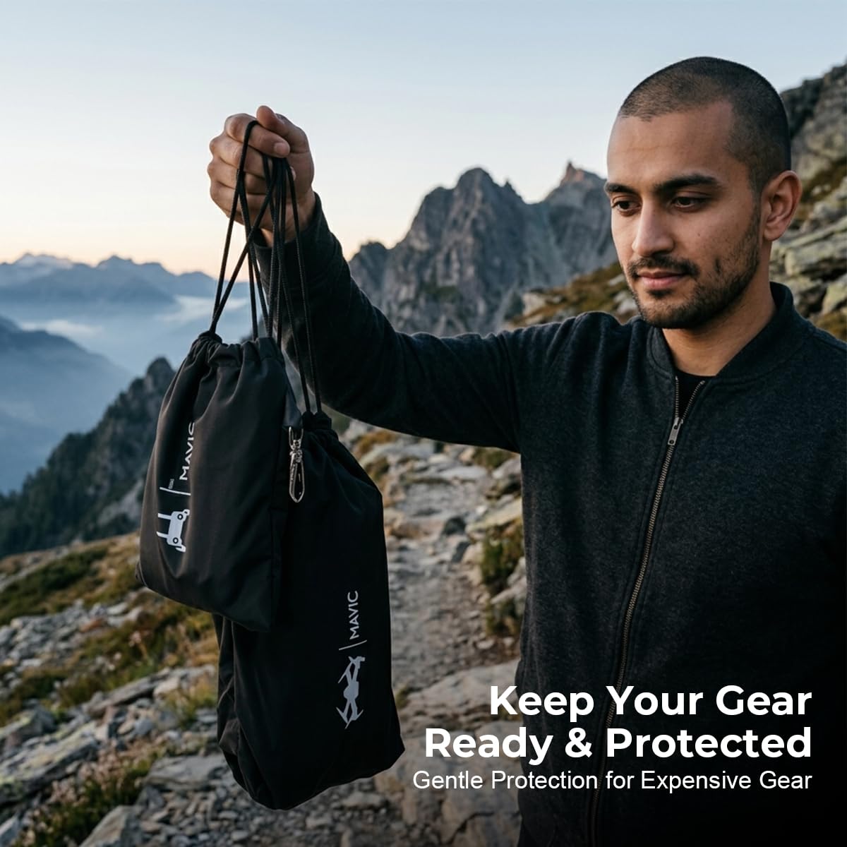 ZORBES 2-Piece Bags for Mavic 4 Pro