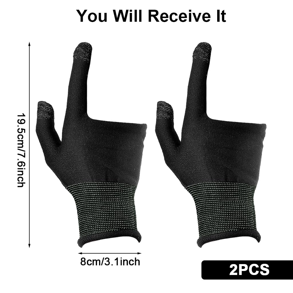 ZORBES® 2PCS Gaming Finger Gloves