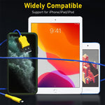 Verilux Charging Cable for Apple Devices with USB Support | Fast Charging and Data Transfer