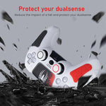 Verilux® PS5 Controller Cover Case, Anti-Slip Sweat Proof Silicone Cover Skin PS5 Controller Skin Cover for PS5 Dual Sense Controller with Thumb Grip Caps, Joystick Protectors and Cover Wrap Sticker