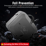 ZORBES® Carrying Case for DJI Mini 3 Pro with Shoulder Strap Hard Case Storage Bag for DJI Mini 3 Pro Accessories Bag Travel Case for DJI Mini 3 Pro Accessories Bags, Not Include DJI Mini 3 Pro
