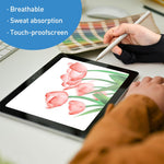 ZORBES® 1 Pair Two-Finger Artist Drawing Gloves, Graphic Drawing Gloves for Tablet, Palm Rejection Gloves, Graphic Tablet Glove, Dight Art Glove, Anti-fouling Lycra Glove for Wacom 3 PCS