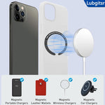 ZORBES® 6Pcs Magnetic Alignment Rings, 55mm Dia Slim Adhesive Magnetic Rings, Adhesive Magnet for Phone Grip, Phone Holder