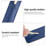 ZORBES® Leather Protective Pencil Cover for Apple 1st 2nd Generation Stylus Pen Sleeve 2PCS