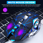 Verilux Wireless Mouse with Dual Mode Bluetooth 5.0 and 2.4GHz Connection for PC Use