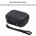 ZORBES® Compatible with JBL Go 5 Bluetooth Speaker Travel Case, Hard Shell Waterproof Storage Bag with Soft Plush Lining Anti-Scratch Protective Carrying Case for JBL Go 5 Speaker & Accessories