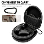 ZORBES® Storage Case for Marshall Major IV Headset Anti-Scratch Storage Bag for Marshall Major IV/III/II Headphone Carry Case for Marshall Major Series Marshall Major Headphone Accessories Bag,Black