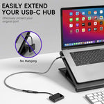 Verilux USB C Extension Cable 0.5M for Charging and 4K Video | PD 100W with Metal Connector