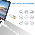 Verilux Cat8 Ethernet Cable for Gaming and Streaming with 40Gbps 2000MHz Speed | 16.4ft S/FTP UV-Resistant Design