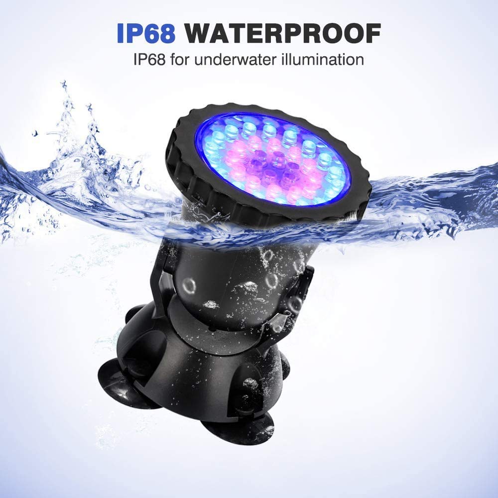 RGB 36 LED Underwater Spot Light