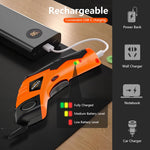 Serplex 3.6V Cordless Electric Scissors with Tungsten Steel Blades