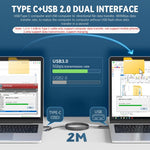 Type C Cable USB4 Thunderbolt 4 Cable 3.9Ft