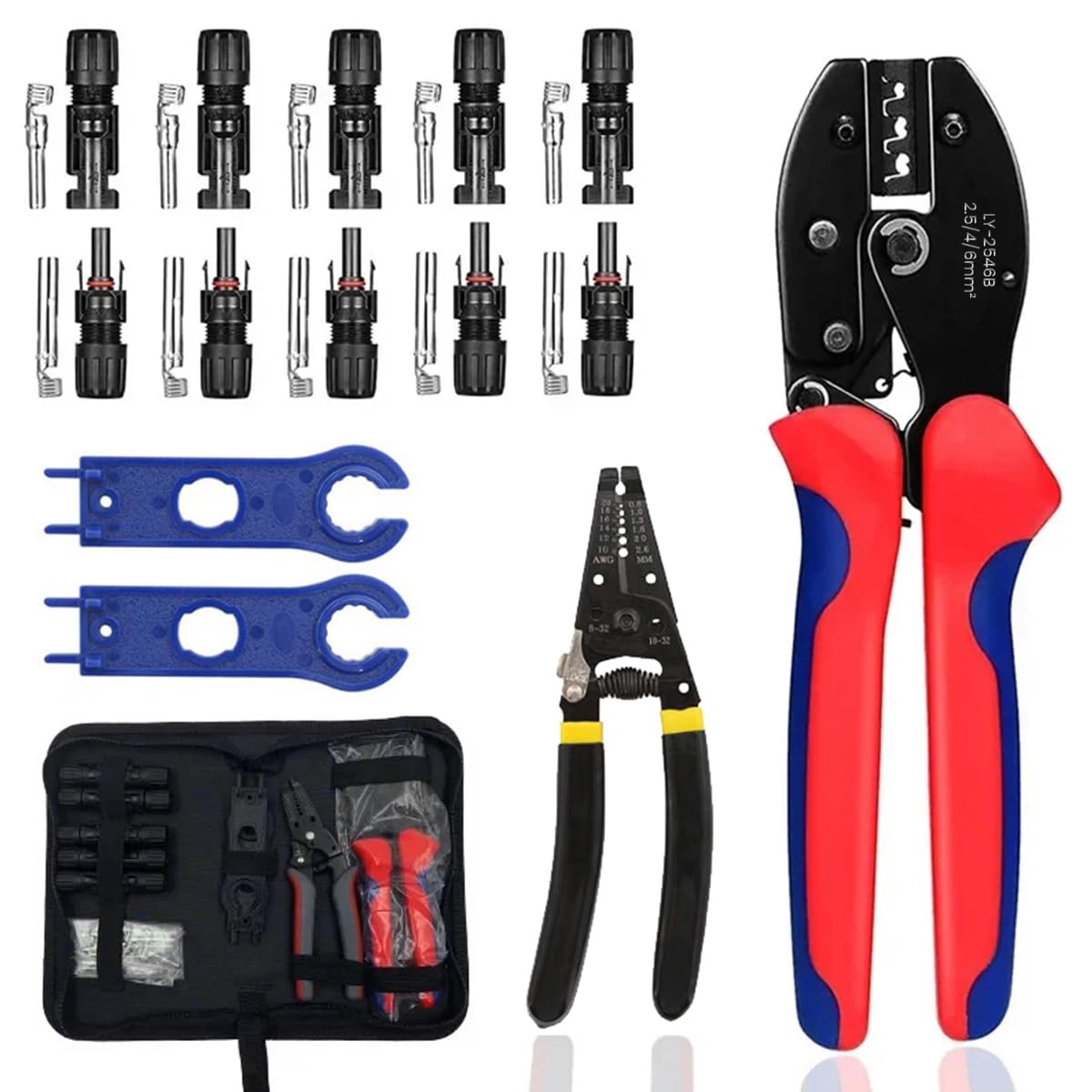Serplex MC4 Solar Crimping Tool Kit