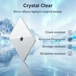 Verilux® Compatible with MacBook Neo Case 13 inch, Clear PC Laptop Cover Case Anti-Scratch Protective Laptop Cover, Ventilated Snap-on Fashion Cover with Front & Back Cover