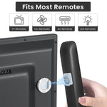 Verilux Magnetic Remote Control Holder for Wall Organization with Dual Lock Design | 4Pcs Self Adhesive ABS Mount