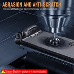 ZORBES® Protective Case for Steam Deck, Silicone Soft Cover Protector with Full Protection, Shock-Absorption and Anti-Scratch Case for Steam Deck, Not Include Steam Deck