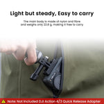 ZORBES® Magnet Adapter Mount for DJI Action 4/3 Quick Release Adapter with Secure Claws Outdoor Tripod Adapter Mount Accessory for DJI Action 4/3