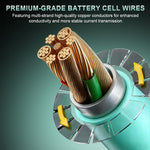 Verilux 240W PD L-Shape Fast Charging Cable with Built-in Stand