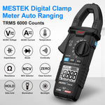 Verilux Digital Clamp Multimeter for AC/DC Testing with True RMS 6000 Counts | Auto-Ranging