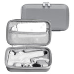 ZORBES® Carrying Case Compatible with DJI OSMO Mobile 7/7P, EVA Storage Bag Zipper Accessories Bag Anti-Scratch Protective Travel Case with 6 Custom-Molded Compartments & Mesh Pocket