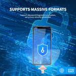 Verilux Pendrive 64GB 4 in 1 Flash Drive with Type C & USB Interfaces | Rose Gold Metal Design