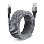 Verilux® TYPE C Charging Cable 15W 3A Fast Charging Cable 16.4ft Long TYPE C Charging Cable Data Cable Support 480Mbps Data Transmission Compatible with Phone, Tablet, PS5