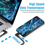 Verilux USB C to USB C Cable for Oculus Quest with PD Fast Charging and 5Gbps Data Transfer 9.8 ft