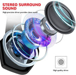 Verilux Gaming Headset for PS4 and PS5 with 40mm Stereo Surround Sound and LED Lights | Noise Cancelling Mic