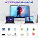 Verilux USB C Hub for Laptop with 7 in 1 Ports and 4K@60Hz HDMI | 87W PD and Ethernet 24CM