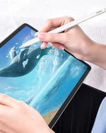 Verilux Stylus Pen for iPad 2018–2023 with 1.5mm Nib and Palm Rejection | Bluetooth Smart Tilt Function
