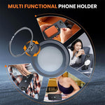 ZORBES® Compatible with iPhone 16E Phone Case for 16E Magnetic Phone Case with 360 ° Rotatable Kickstand Phone GripAnti-scratch Protective Phone Case for Lastest iPhone, SupportWireless Charging