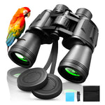 ZORBES® 20x50 High Rate Binocular, Binoculars for Long Distance Compact HD Professional/Daily Waterproof Binoculars Telescope for Kids Adults Bird Watching Travel Hunting Football Games Stargazing