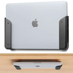 ZORBES® Wall & Under Desk Laptop Mount Holder with Adhesive & Screws in,1.02"/ 26 mm Thick