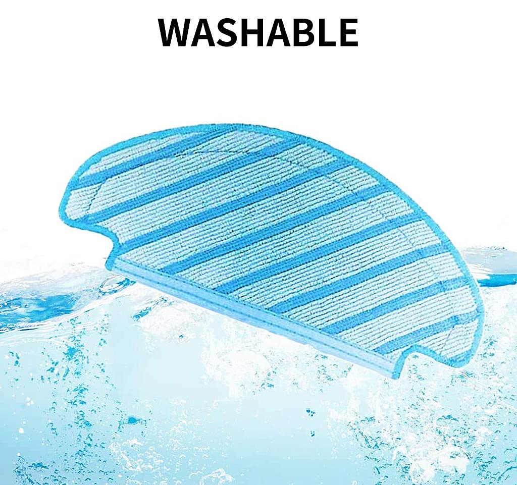 Verilux Mop Cloth Pads for Ecovacs Deebot Ozmo 920 950 T5 AIVI | 9 pcs Microfiber Replacements