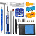 Serplex® Watch Repair Kit Watch Repair Screwdriver Set for Battery Replacement, Strap Adjustment, Back Case Opening Multipurpose Essential Tools for Watch Repair Kit with Tool Bags