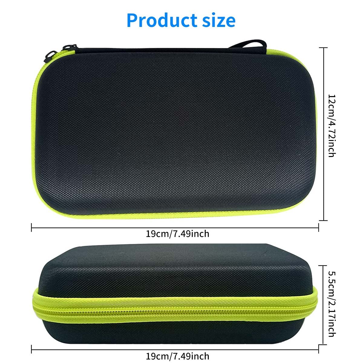 ZORBES® Storage Bag Oneblade Case for Philips Shaver Suit for Philips Norelco OneBlade QP2525 QP2520 QP2530 QP2570 QP2620 QP2630, Philips Norelco OneBlade Organizer Bag