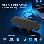 ZORBES Clip-On Speaker for Desktop PC