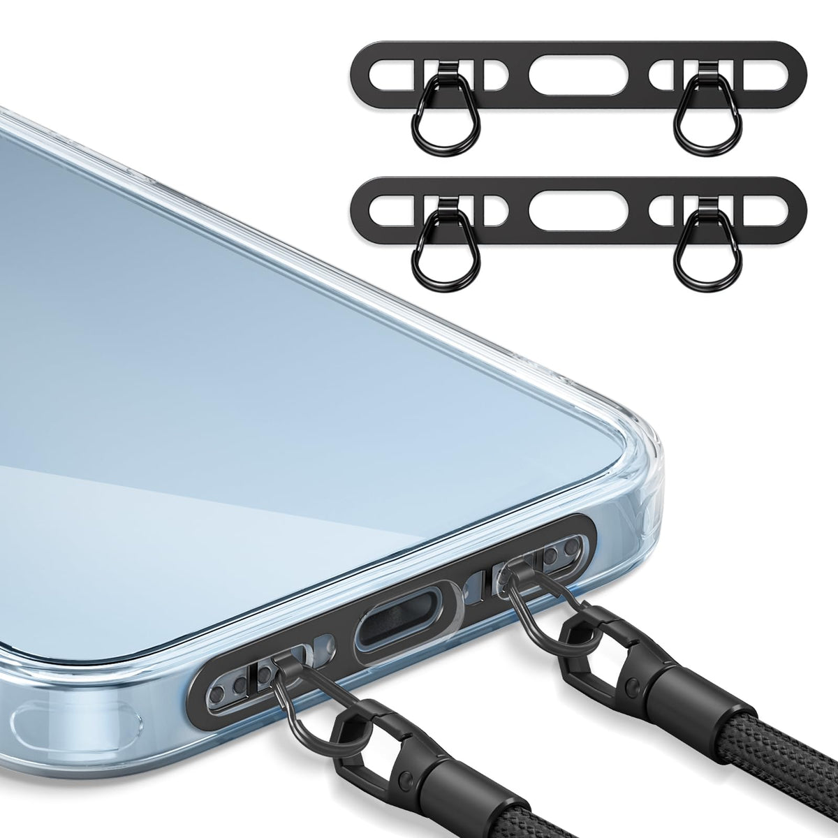 ZORBES® Metal Phone Tether Tab for iPhone