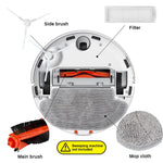 Verilux® Accessories Kit for Mi Robotic Vacuum-Mop P 1 Main Brush, 2 Filters, 4 Bristle Brush, 2 Mop Cloth, 1 Cleaning Brush Replacement Parts Compatible with Mi Robotic Vacuum-Mop P