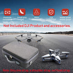 ZORBES® Carrying Case for DJI Mini 3 Pro, Portable Compact Storage Bag Hard Case Set with Strap Storage Travel Case Compatible with DJI Mini 3 Pro Drone Controller (Only Case, Not Include DJI Product)