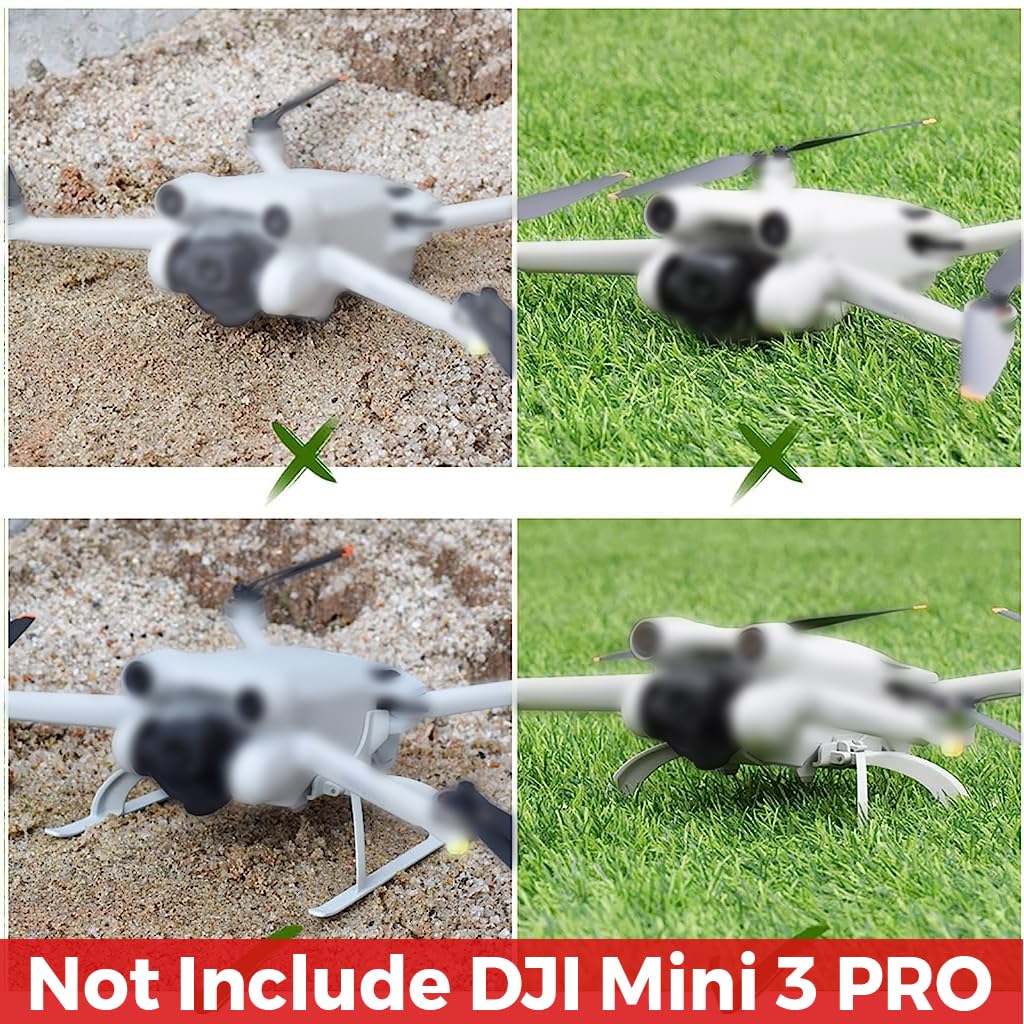 ZORBES® Mini 3 Pro Landing Gear for DJI Mini 3 Pro (Only Accessories)