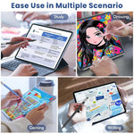 ZORBES Stylus Pens for Touch Screens with 8 Replacement Tips and 2 Disc Tips | Metal Design