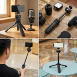 ZORBES 2-in-1 Mini Camera Tripod Grip