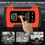 Verilux Fully Automatic Car Battery Charger 5A 12V(Red)