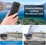 ZORBES® Silicone Protective Case and Lens Cover Combo for Insta 360 X4, Anti-Scratch, Anti-Slip Snug-Fit Skin and Removable Lens Cap for DIY, Journaling, Scrapbooking, Crafts, Planners