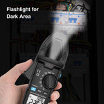 Verilux Multimeter Digital Clamp Meter AC DC Digital Voltmeter Auto-ranging NCV Amp Ohm Volt Meter Measures AC Current, AC/DC Voltage, Capacitance, Resistance, Diodes, Continuity Frequency Electrican Tools