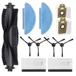 Verilux Vacuum Cleaner Accessories for ILIFE T10S with 11 Piece Set and Easy Installation | Includes Main Brush Side Brushes Filters Mop Cloth and Dust Bags