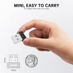 Verilux Mouse Jiggler for Telecommuting with 2 Moving Modes and Type C Adapter | Driver Free USB Mover
